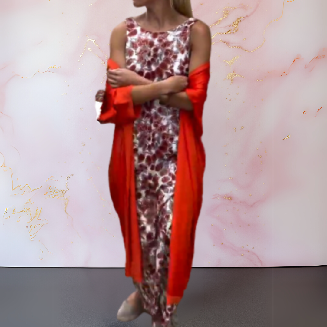 Livia | Abito elegante con cardigan