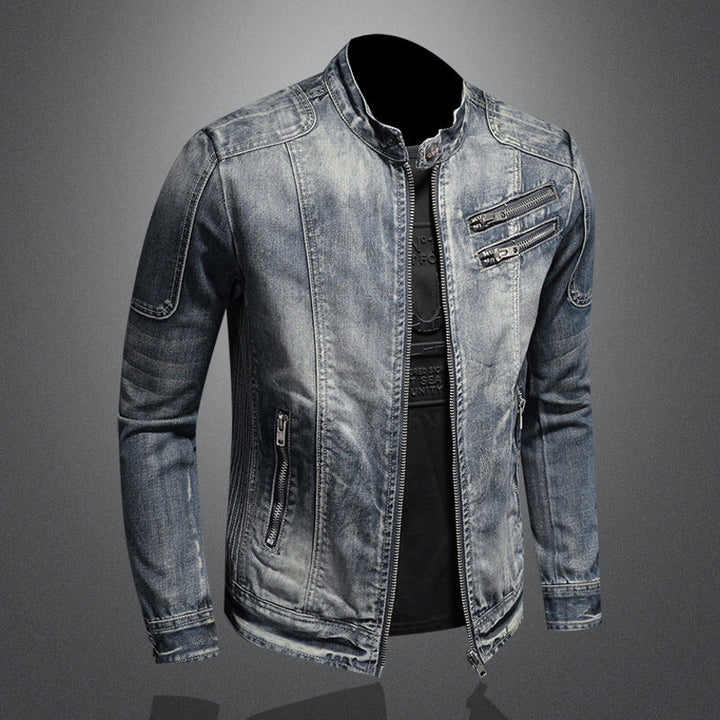 STEFANO | GIACCA DI JEANS VINTAGE QUALITA' PREMIUM
