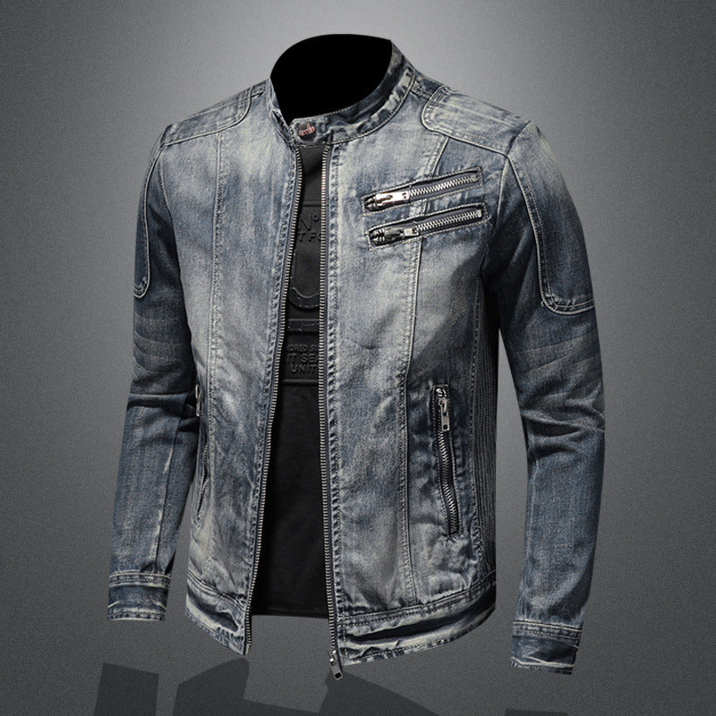 STEFANO | GIACCA DI JEANS VINTAGE QUALITA' PREMIUM