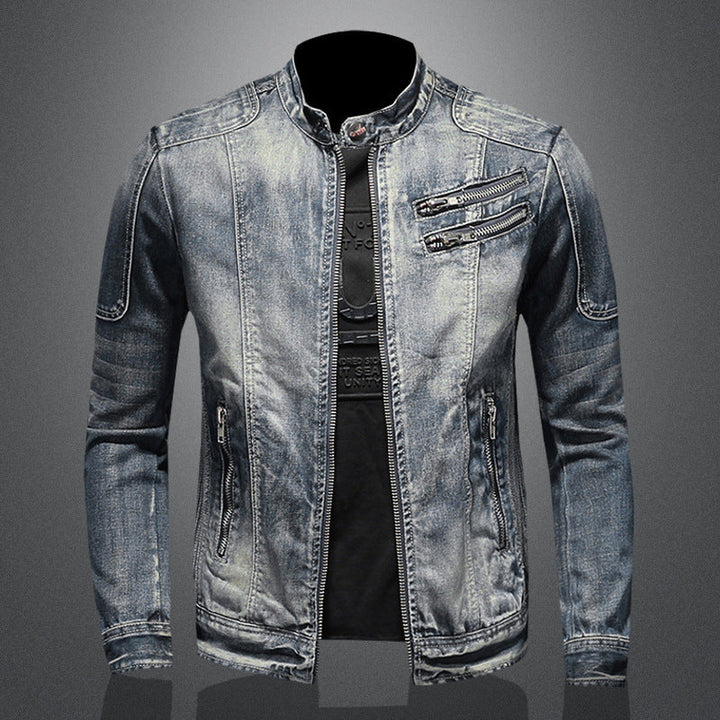 STEFANO | GIACCA DI JEANS VINTAGE QUALITA' PREMIUM