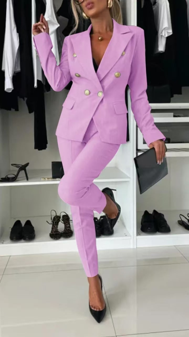 SOFIA™ | SET BLAZER E PANTALONI DAL TAGLIO ELEGANTE