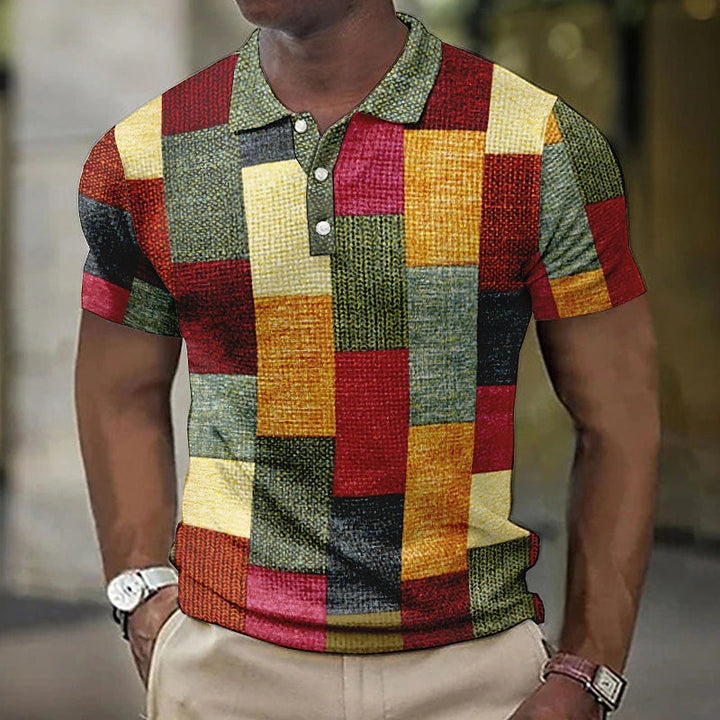 RAFFAELE | POLO MULTICOLORE QUALITA' PREMIUM