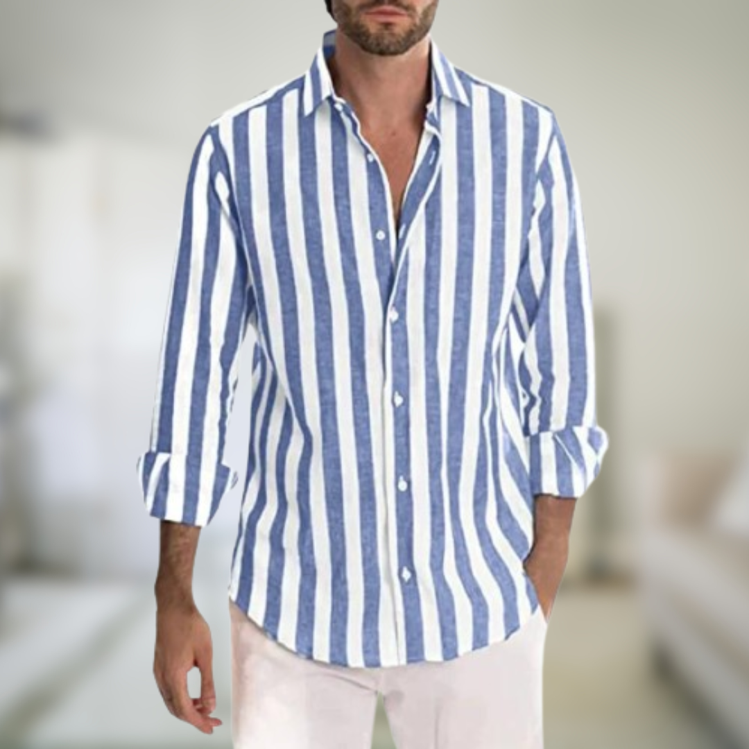 HERMES™ | Camicia da Uomo Cucita a Mano