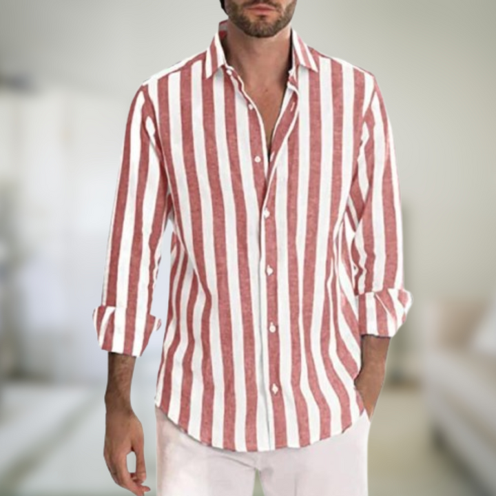 HERMES™ | Camicia da Uomo Cucita a Mano