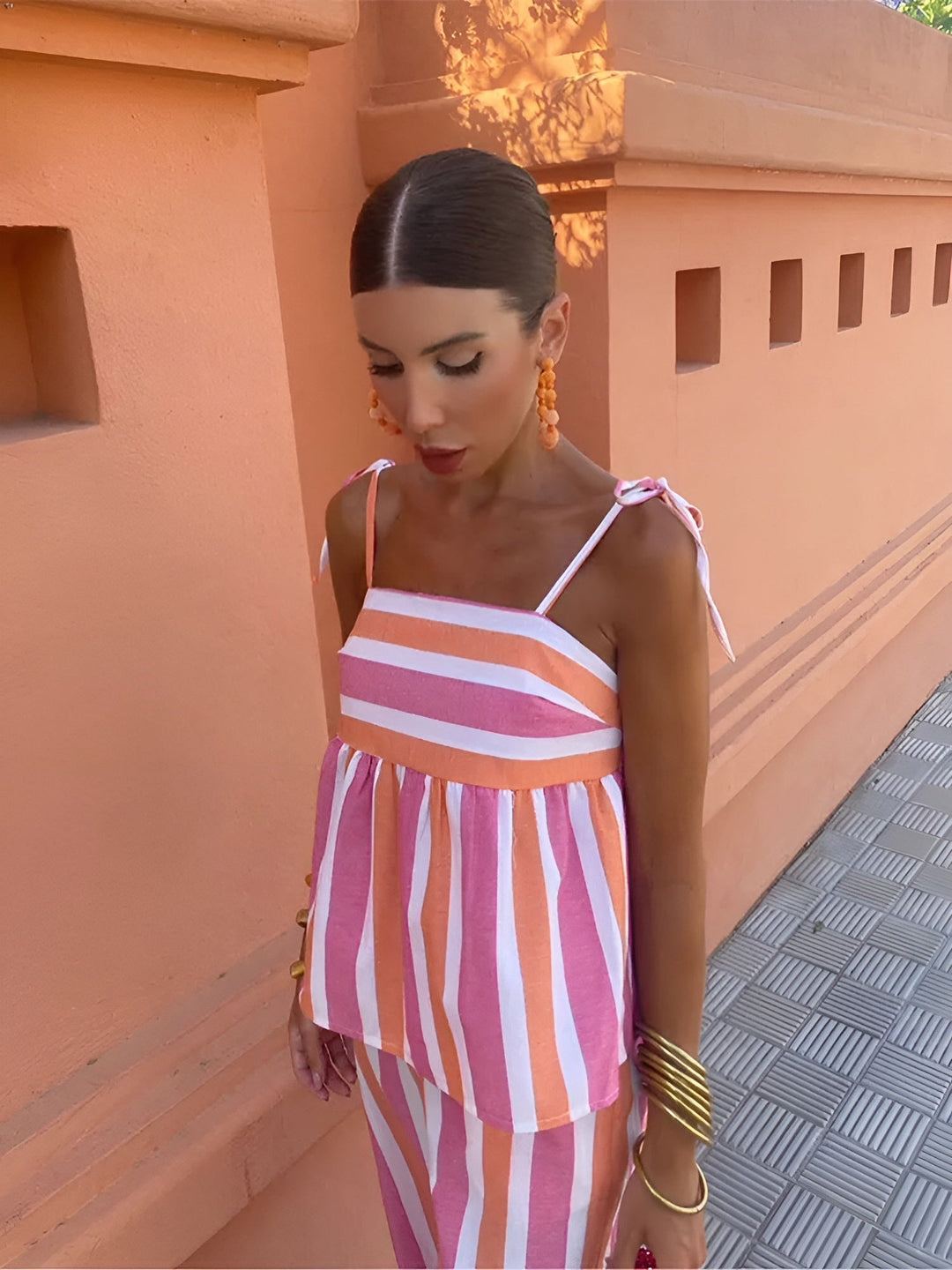 Alessa | Completo Estivo Stampato