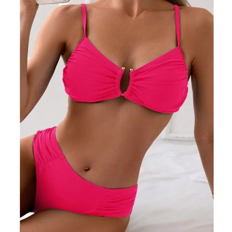 Alessa | Bikini Cut-Out con Lacci