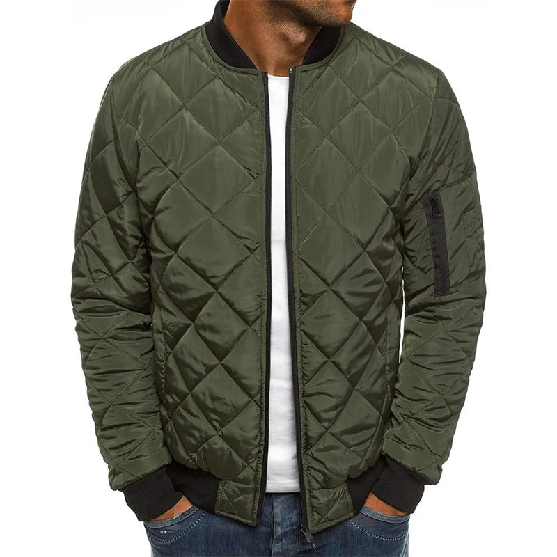 AMBROGIO | GIACCA CASUAL QUALITA' PREMIUM CON DESIGN A ROMBI
