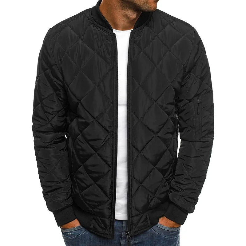 AMBROGIO | GIACCA CASUAL QUALITA' PREMIUM CON DESIGN A ROMBI
