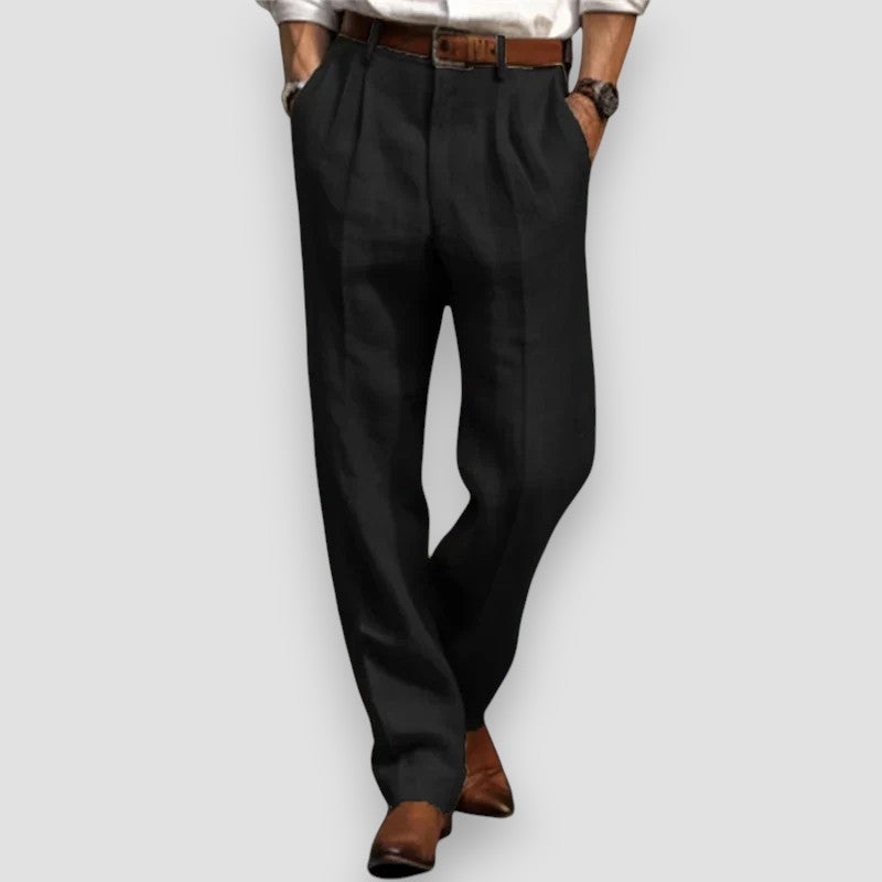 Camillo | Pantaloni in Lino Classici