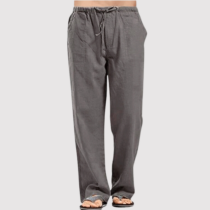 Oliver | Pantaloni in Cotone e Lino uomo