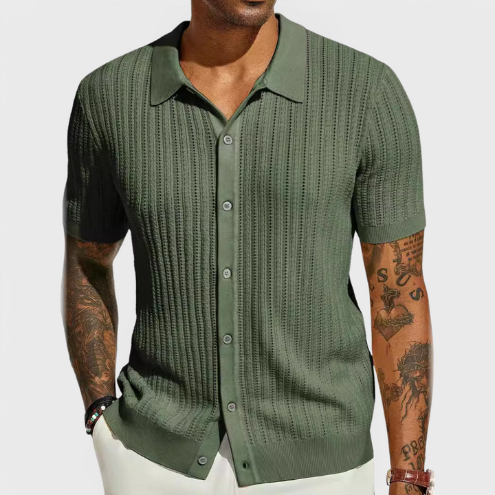 Lorenzo | Camicia a maglia da uomo