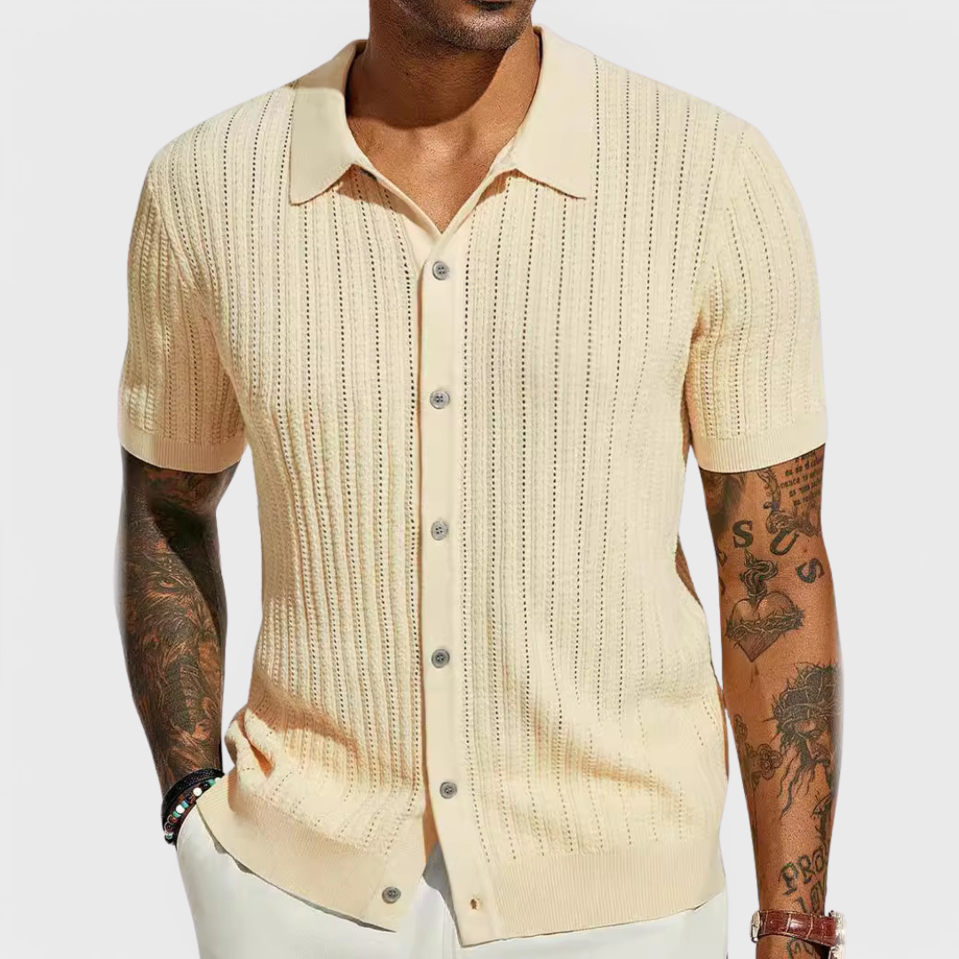 Lorenzo | Camicia a maglia da uomo
