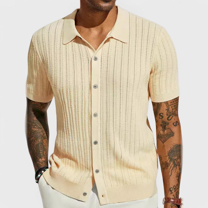 Lorenzo | Camicia a maglia da uomo