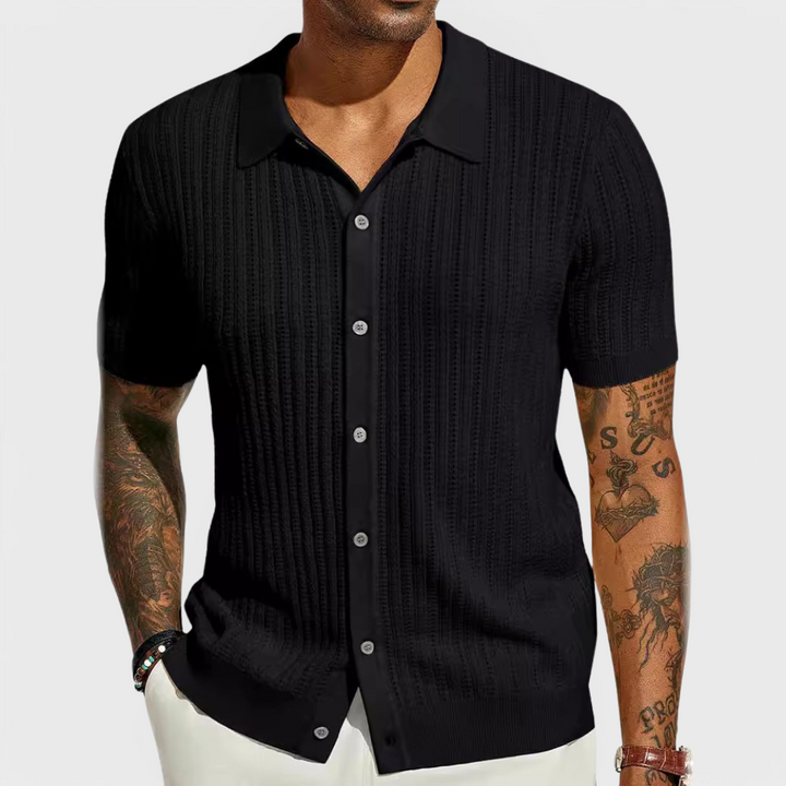 Lorenzo | Camicia a maglia da uomo