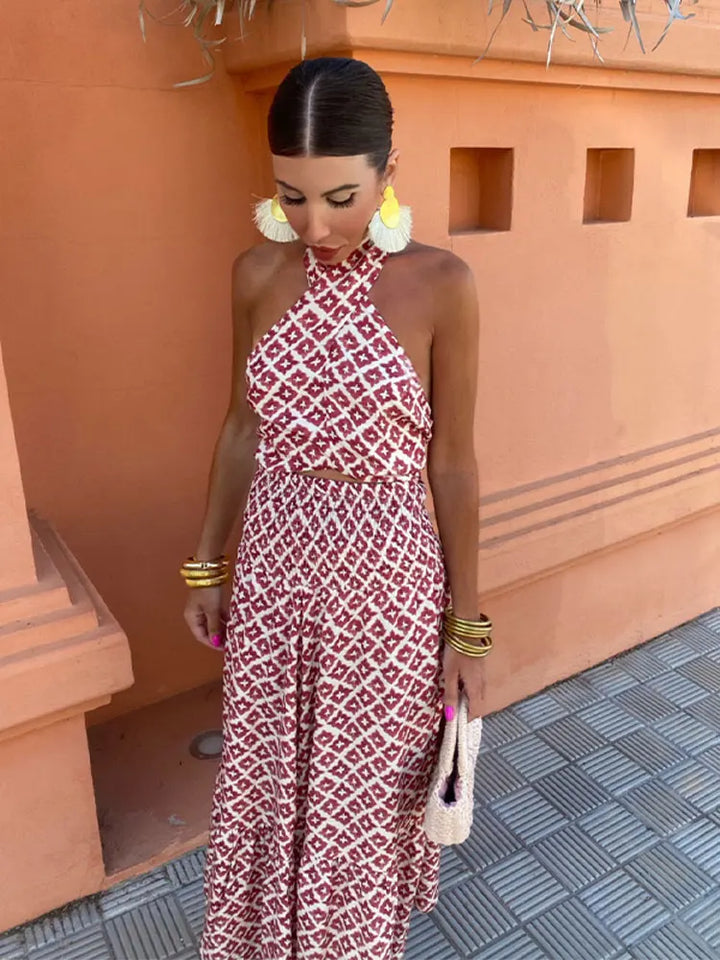 Marcella | Abito Midi Donna Chic con Spalle Scoperte