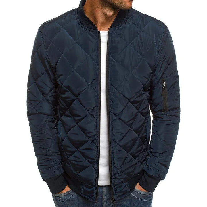 AMBROGIO | GIACCA CASUAL QUALITA' PREMIUM CON DESIGN A ROMBI