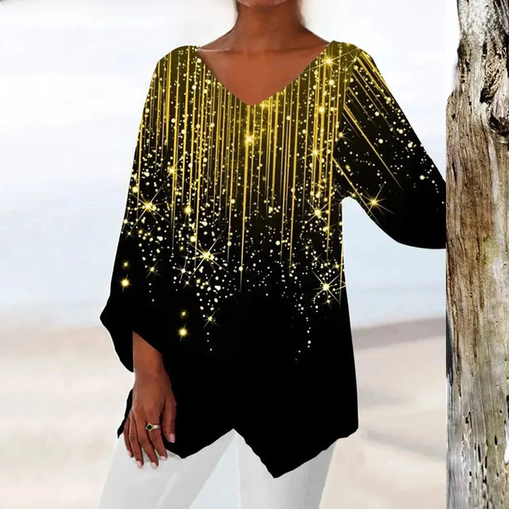 SABRINA | BLUSA VINTAGE CON SCOLLATURA A V