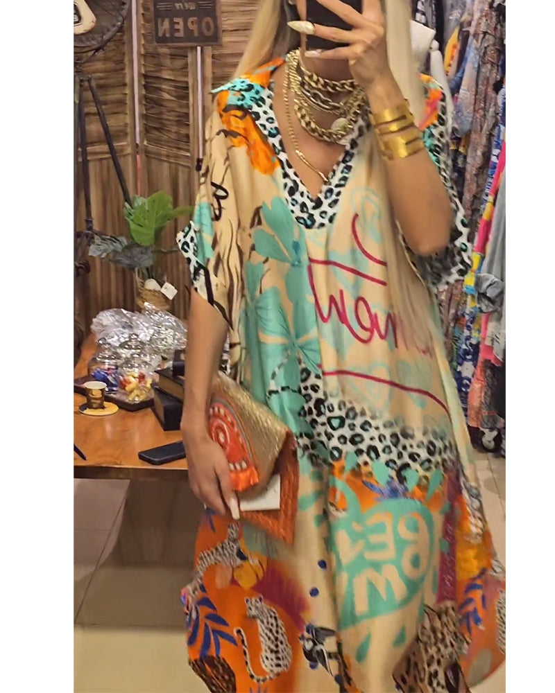 MAURA | ABITO CASUAL CON SCOLLO A V