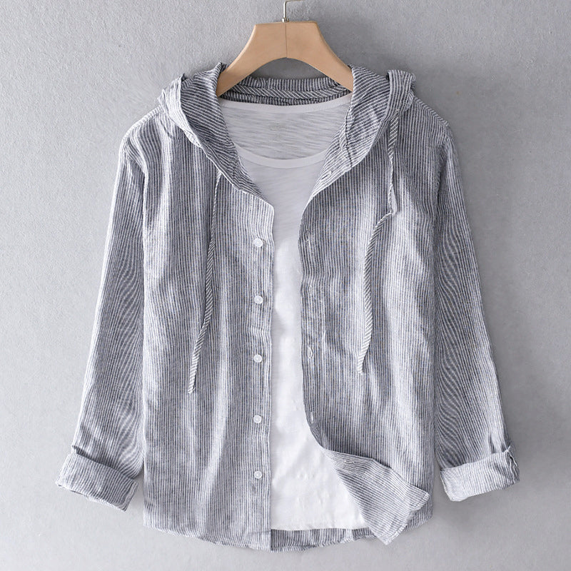 VIRGINIA | CAMICETTA LEGGERA CON CAPPUCCIO CASUAL E VERSATILE