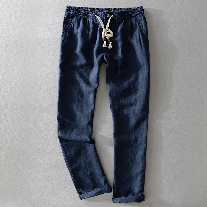 Teodoro | Pantaloni casual in lino