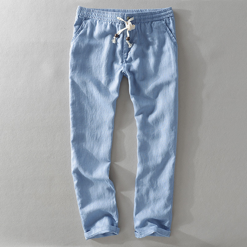 Teodoro | Pantaloni casual in lino