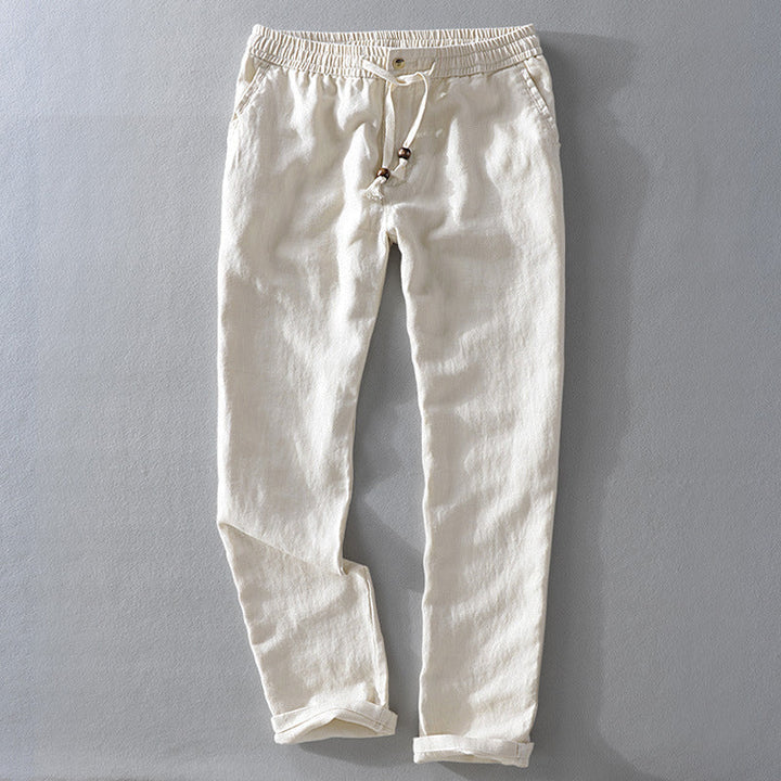 Teodoro | Pantaloni casual in lino