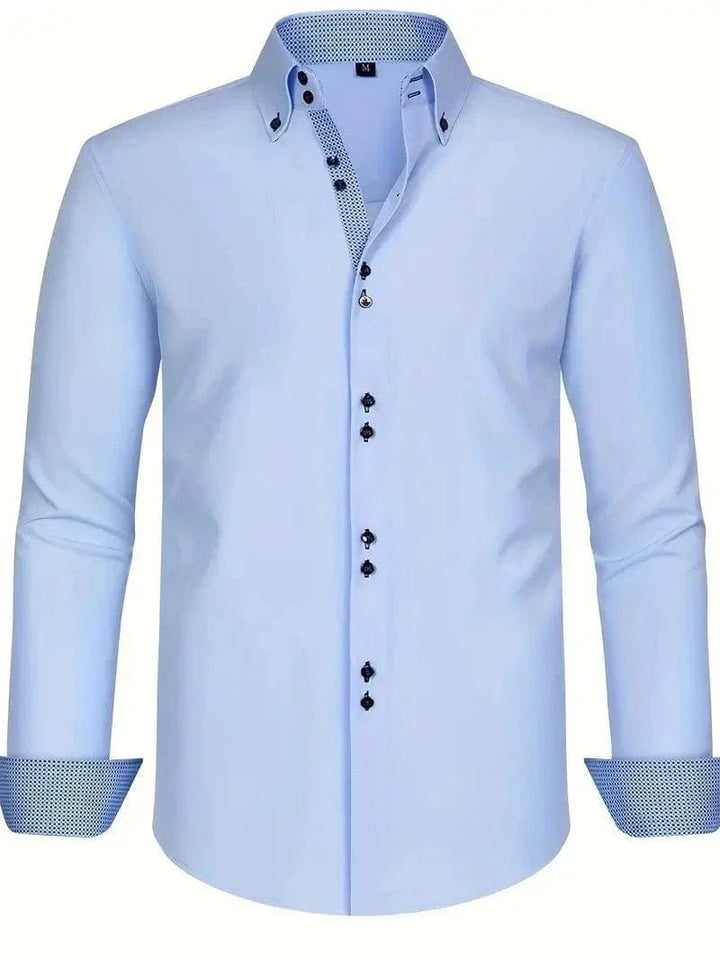 Ferruccio | Camicia in Cotone Bicolore