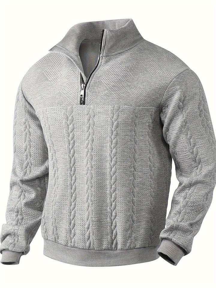 MARCO™ |  MAGLIONE ZIP-UP VINTAGE CON DESIGN ELEGANTE