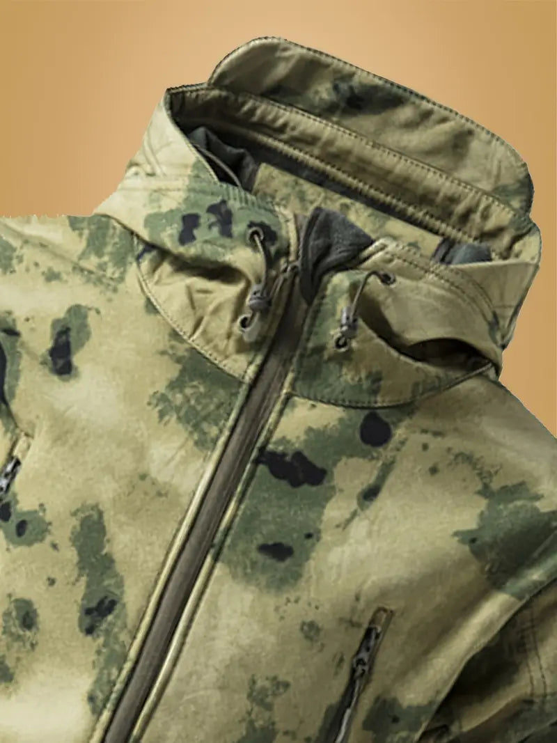 GIANPAOLO | GIACCA MILITARE CON COLLO ALTO E STILE VERSATILE