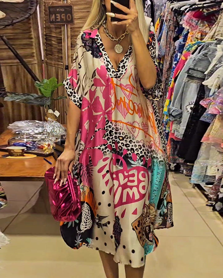 MAURA | ABITO CASUAL CON SCOLLO A V