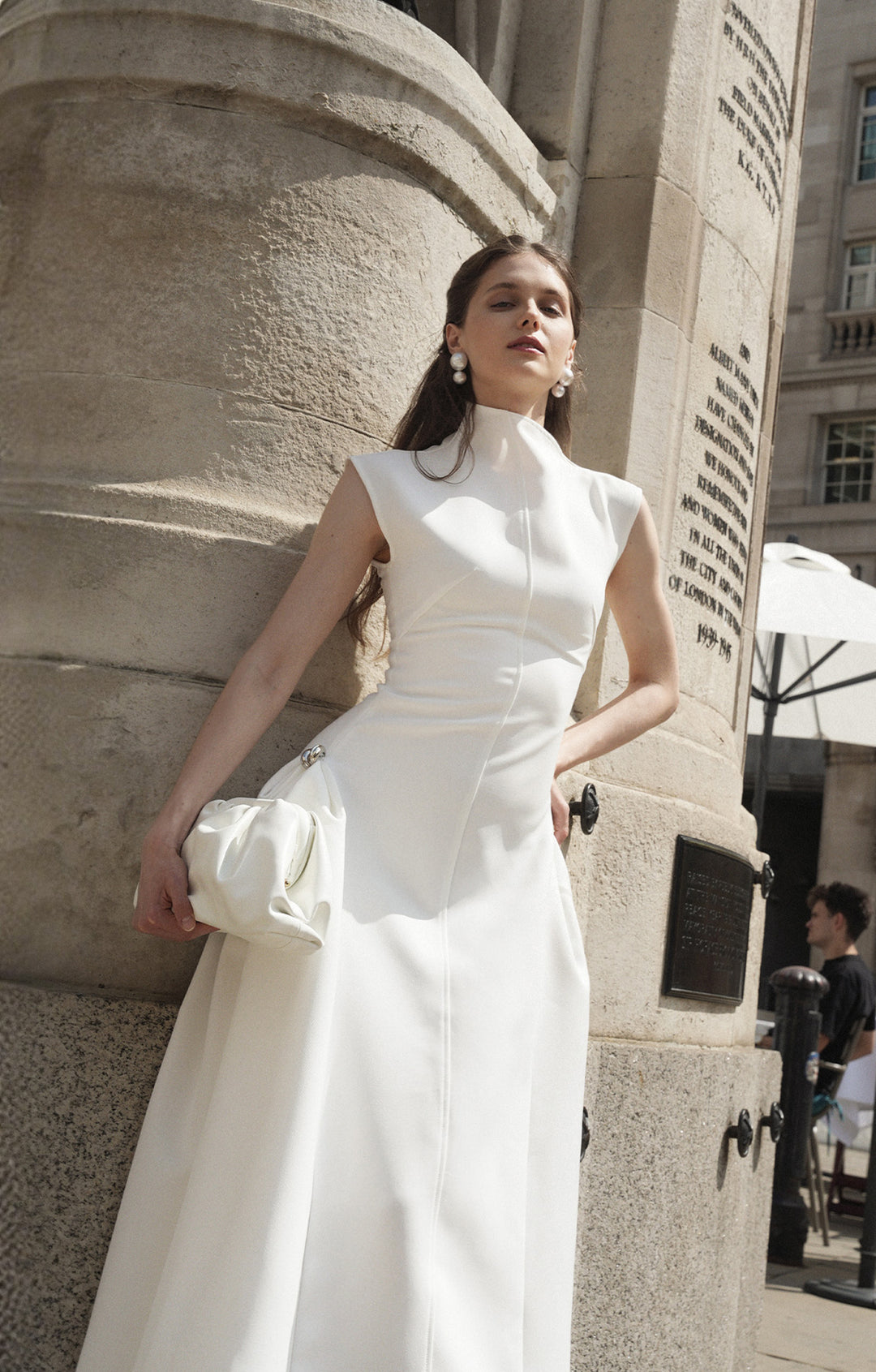 Letizia |  Choker Abito Maxi Senza Maniche