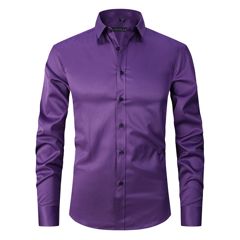 ALEX™ | Camicia elasticizzata senza pieghe