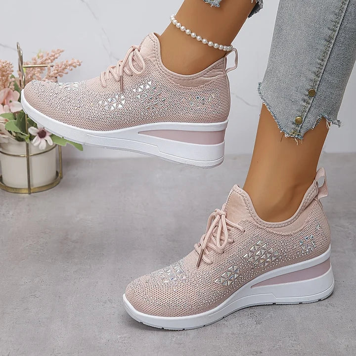 Tatiana | Scarpe ortopediche con strass scintillanti