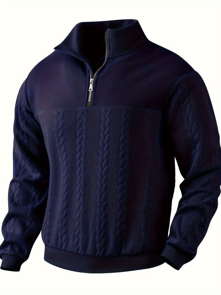 MARCO™ |  MAGLIONE ZIP-UP VINTAGE CON DESIGN ELEGANTE