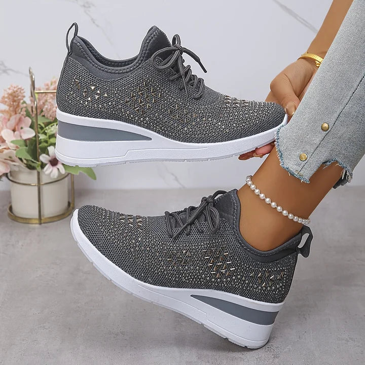 Tatiana | Scarpe ortopediche con strass scintillanti