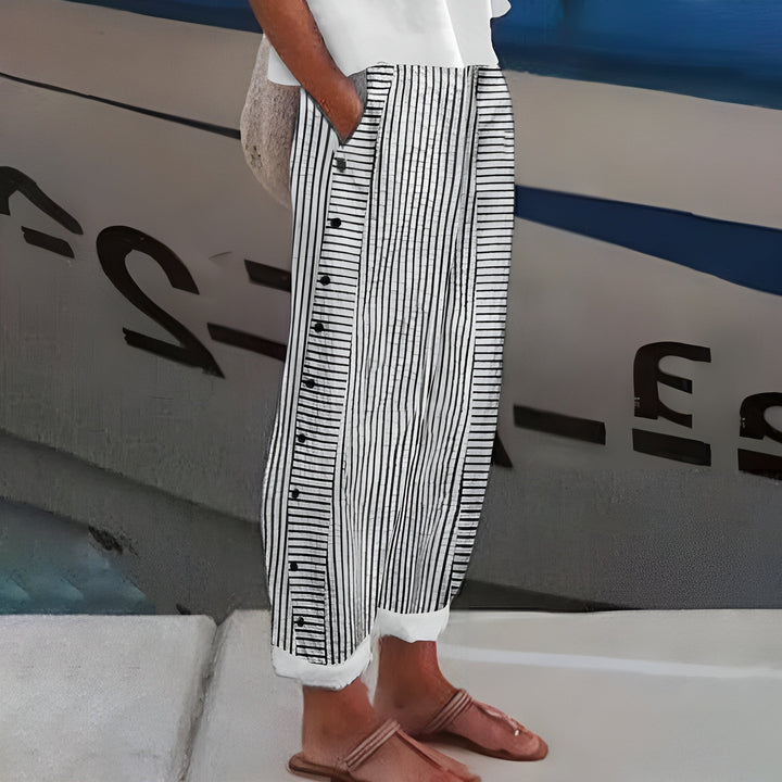 Alessandra | Pantaloni in lino