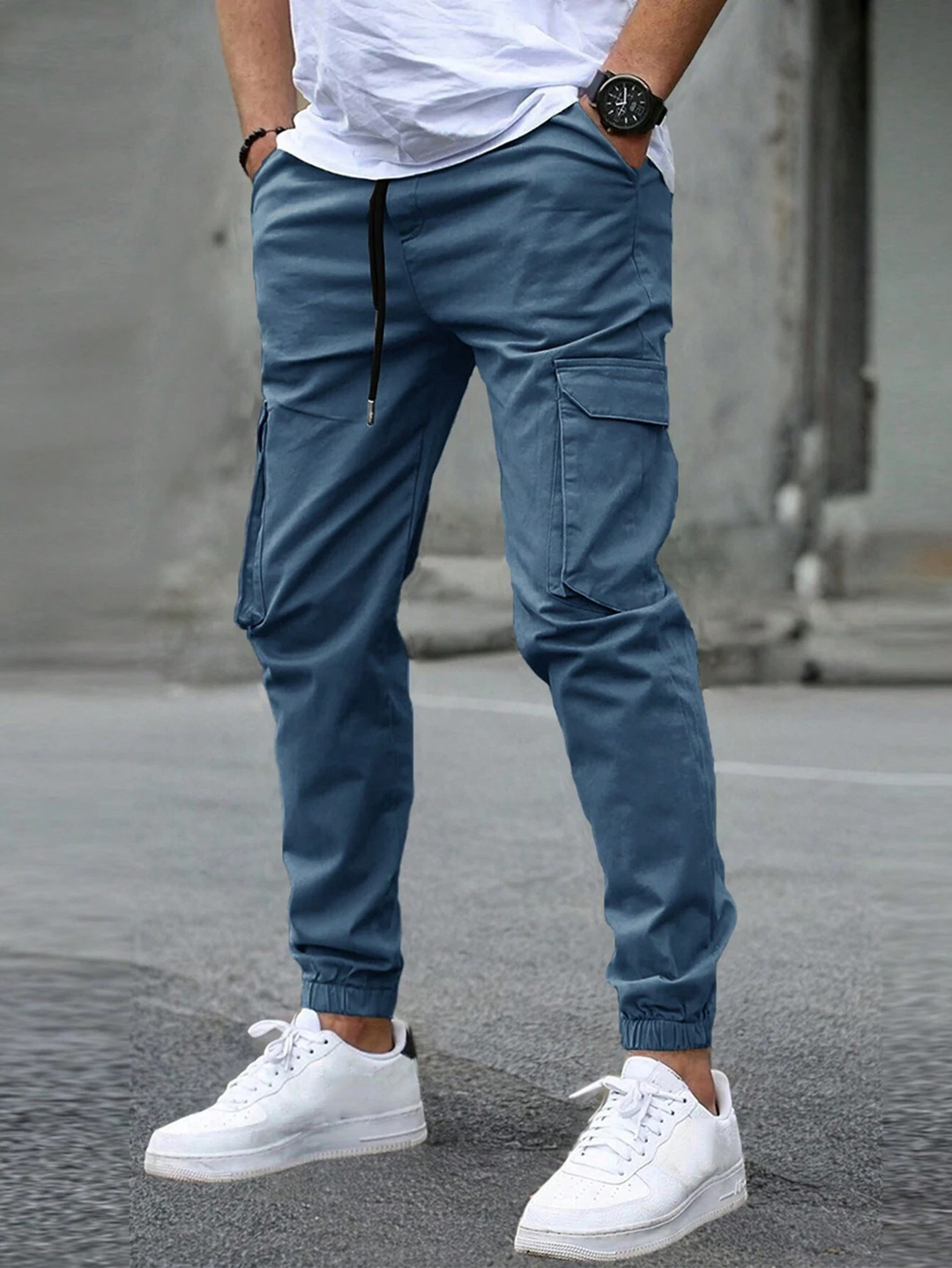 DANIELLO | PANTALONI CARGO JOGGER DA UOMO