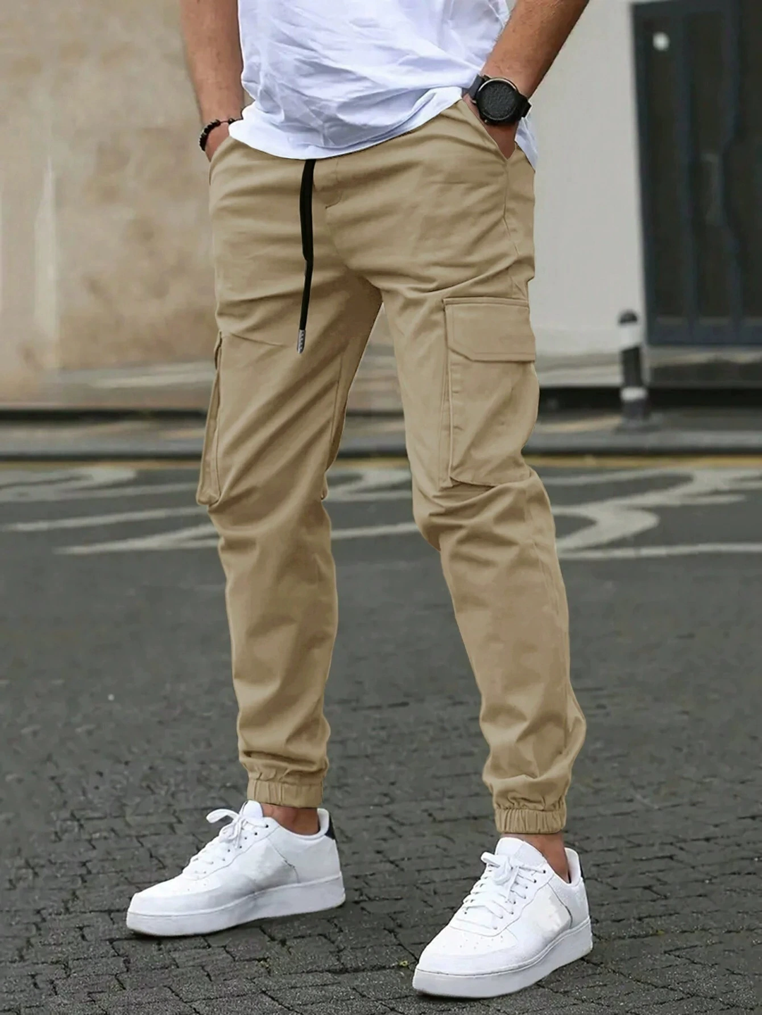 DANIELLO | PANTALONI CARGO JOGGER DA UOMO