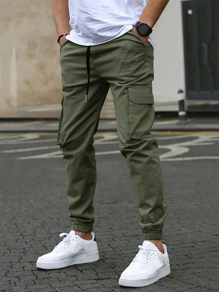 DANIELLO | PANTALONI CARGO JOGGER DA UOMO