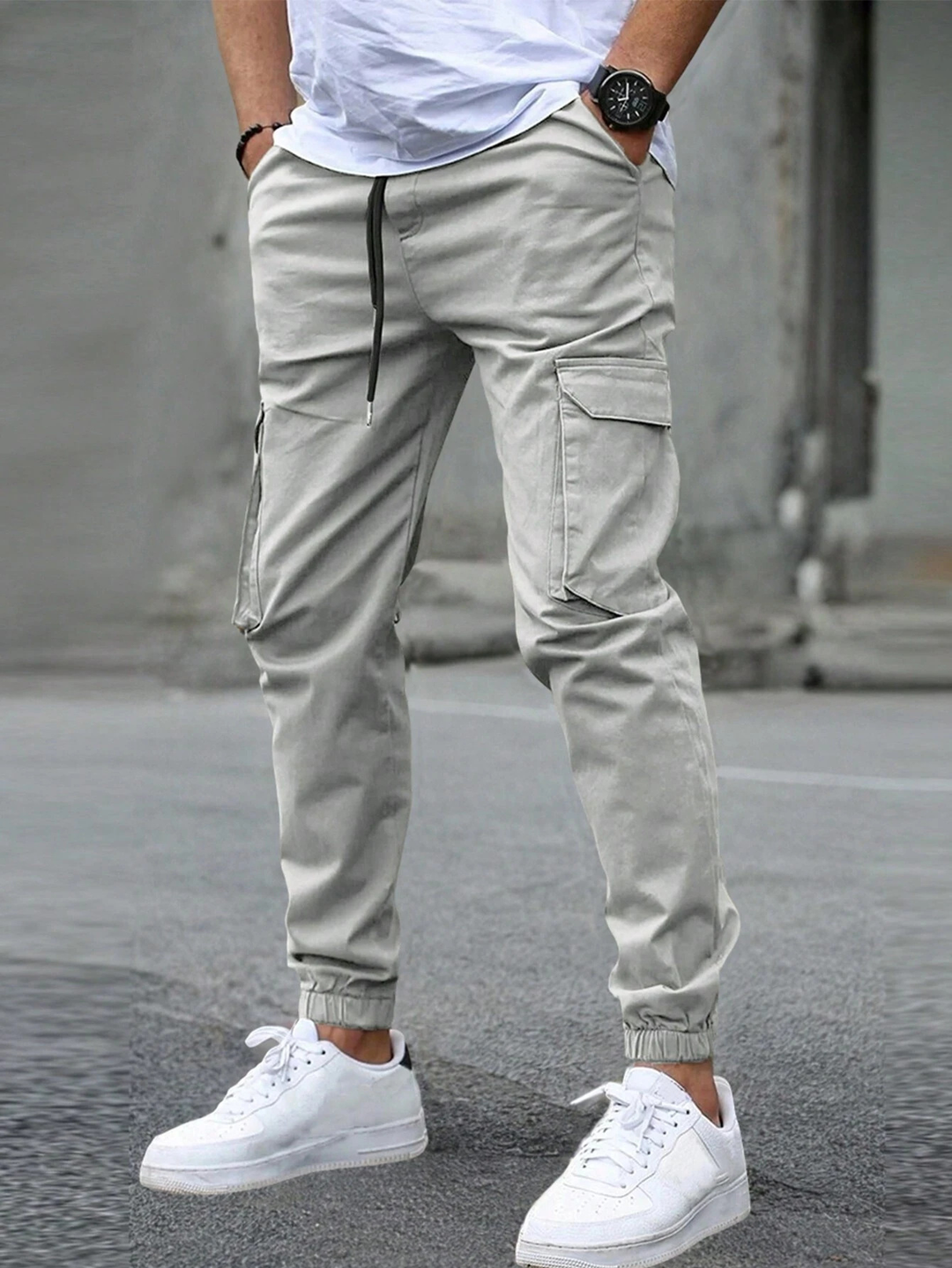 DANIELLO | PANTALONI CARGO JOGGER DA UOMO