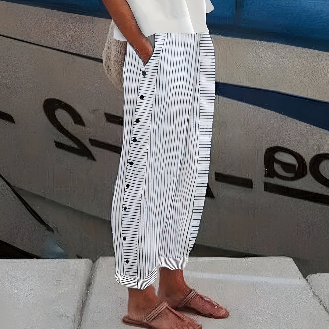 Alessandra | Pantaloni in lino