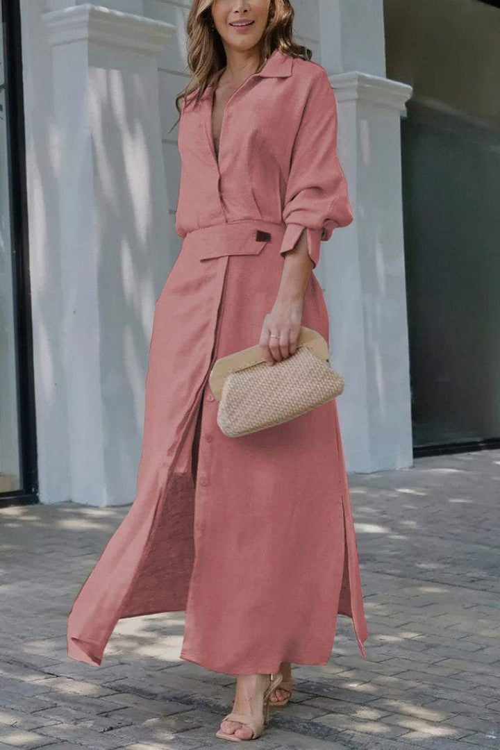 Vilma | Maxi abito con scollatura a V