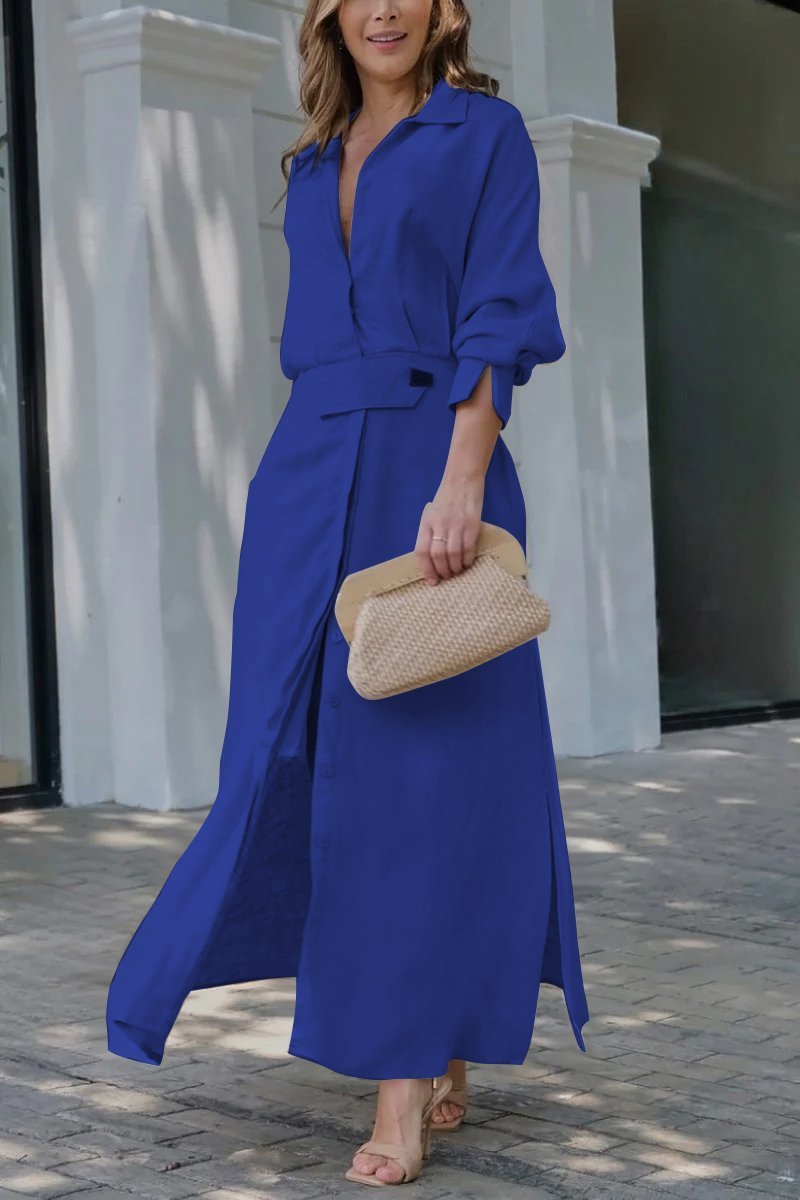 Vilma | Maxi abito con scollatura a V