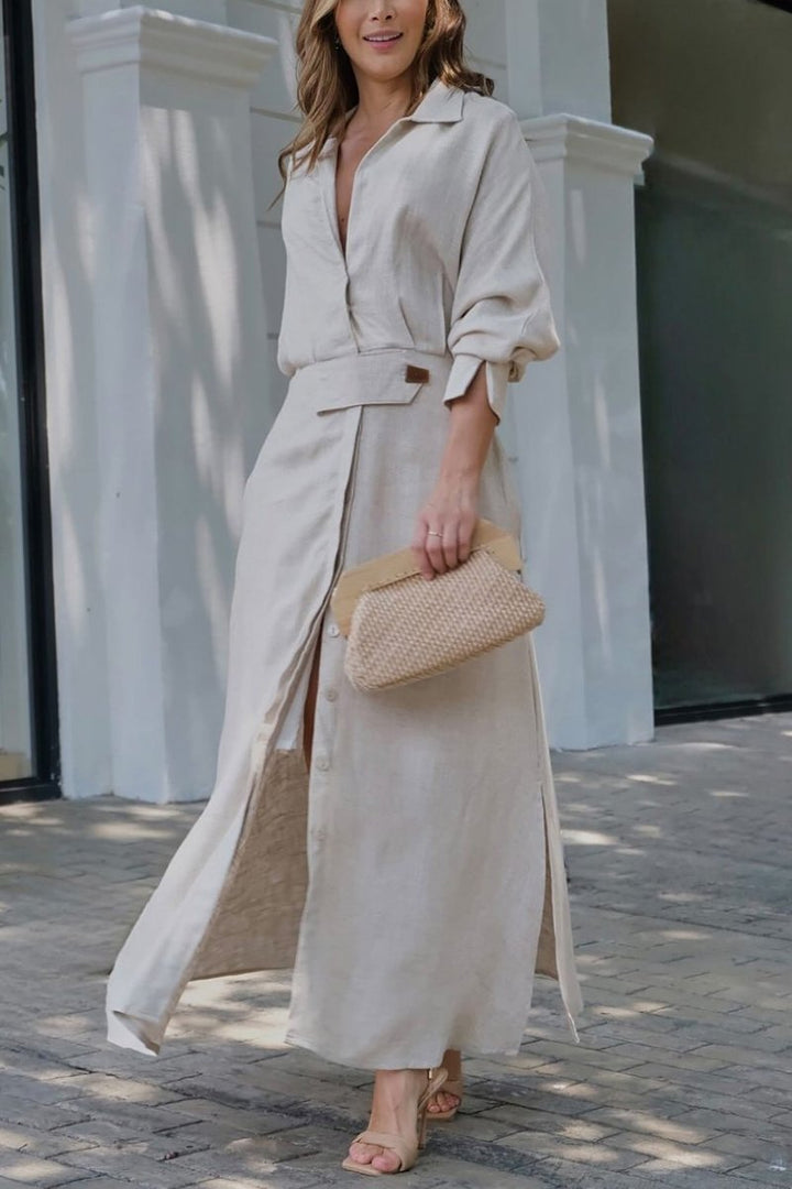 Vilma | Maxi abito con scollatura a V