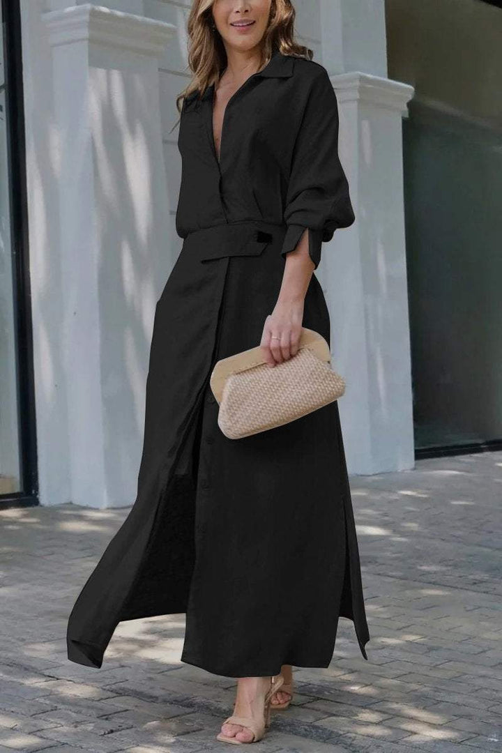 Vilma | Maxi abito con scollatura a V