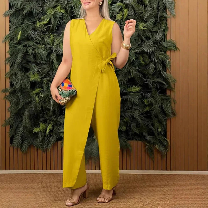 Ersilia | Tutina elegante con scollo a V