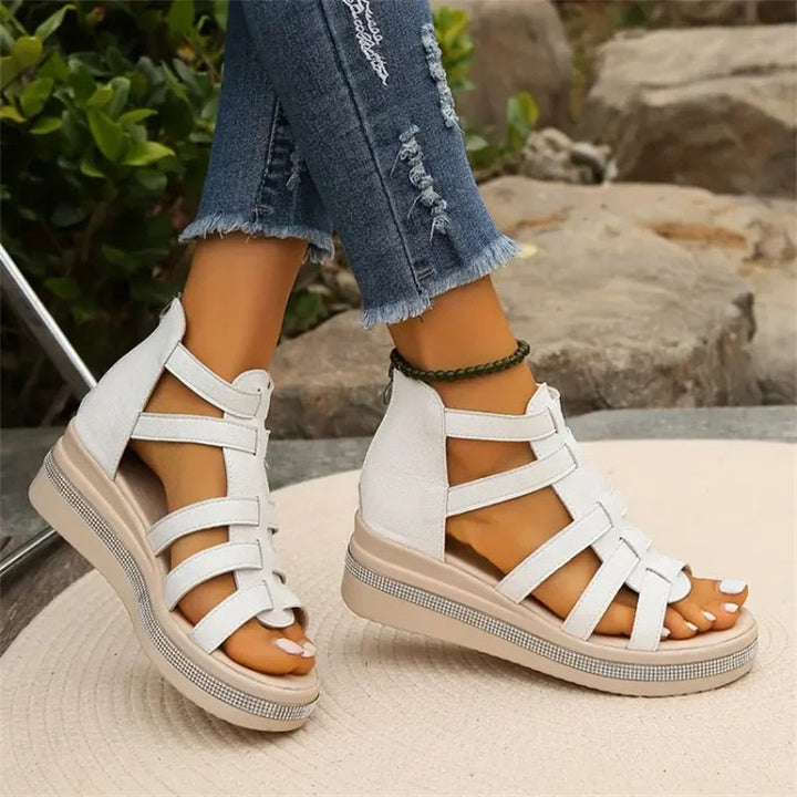 COSIMA | SANDALI ELEGANTI CON STRASS COMODI