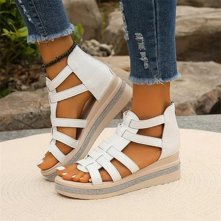 COSIMA | SANDALI ELEGANTI CON STRASS COMODI