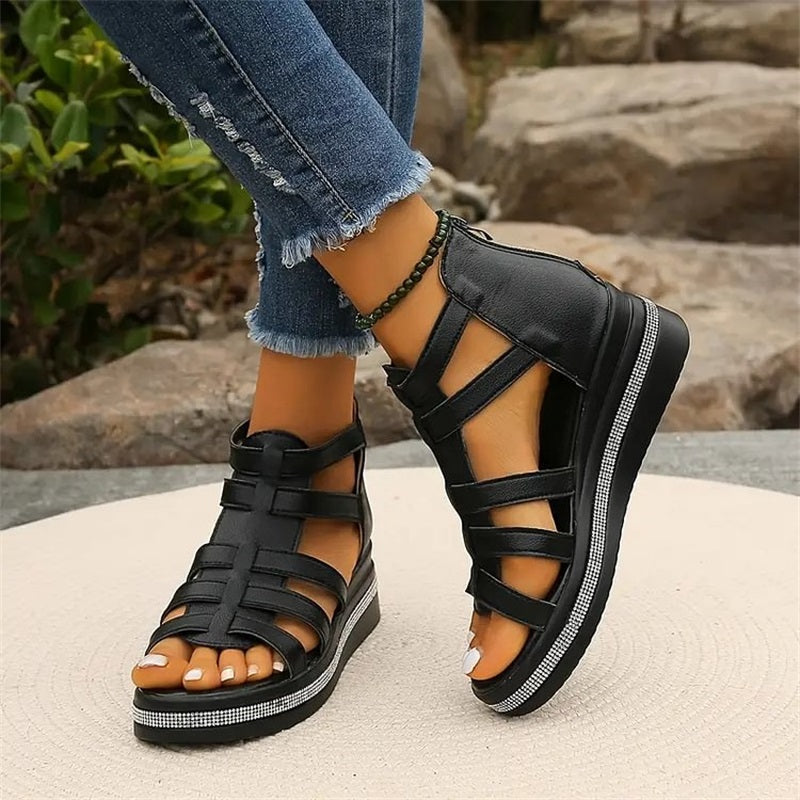 COSIMA | SANDALI ELEGANTI CON STRASS COMODI
