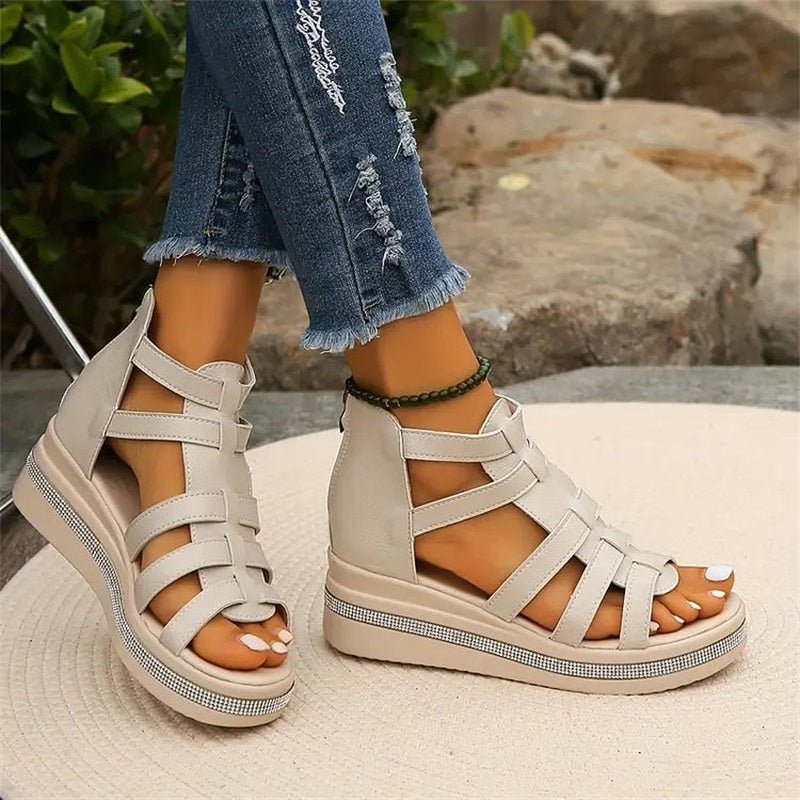 COSIMA | SANDALI ELEGANTI CON STRASS COMODI